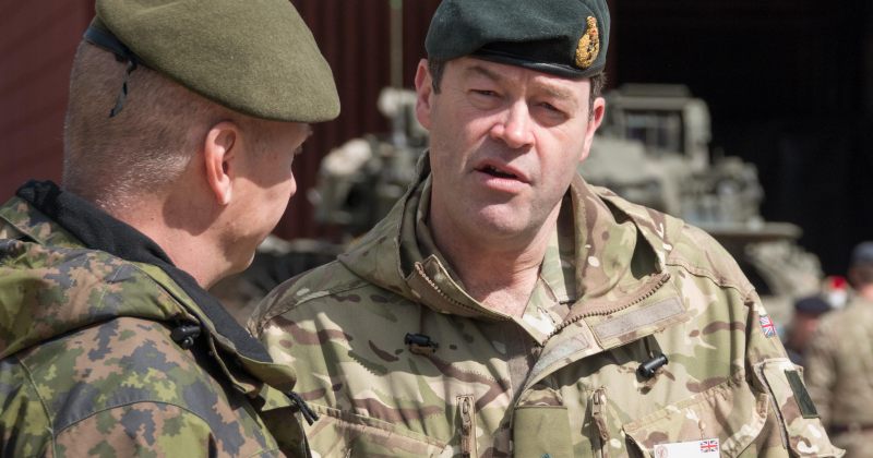 ბრიტანეთის არმიის მეთაური: ჩვენი ჯარები ევროპაში საბრძოლველად კვლავ უნდა მოემზადონ