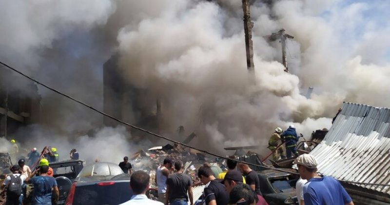 ერევანში სავაჭრო ცენტრის აფეთქების შედეგად 1 ადამიანი დაიღუპა, 20 დაშავდა