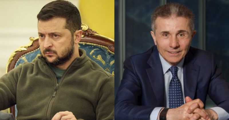 ზელენსკიმ ივანიშვილის ნათესავებზე სანქციების დაწესებას ხელი მოაწერა