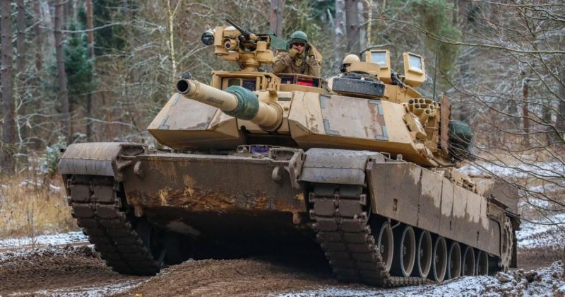 უკრაინისთვის აშშ-ს მიერ გადასაცემი Abrams-ის 31 ტანკი უკვე გერმანიაშია