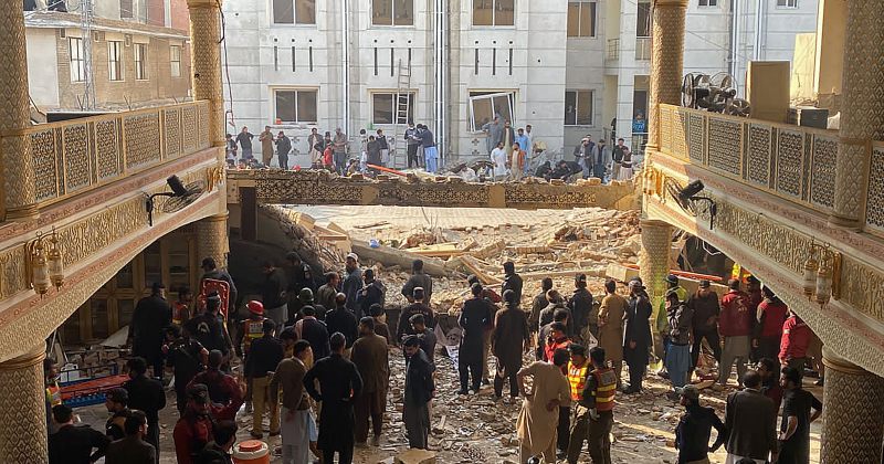 პაკისტანში ერთ-ერთ მეჩეთში აფეთქების შედეგად დაღუპულთა რიცხვი 87-მდე გაიზარდა
