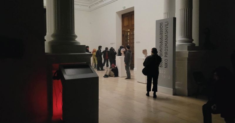 "აქციის მონაწილეები გავიყვანეთ, ექსპონატები საცავშია გადატანილი" – ეროვნული მუზეუმი