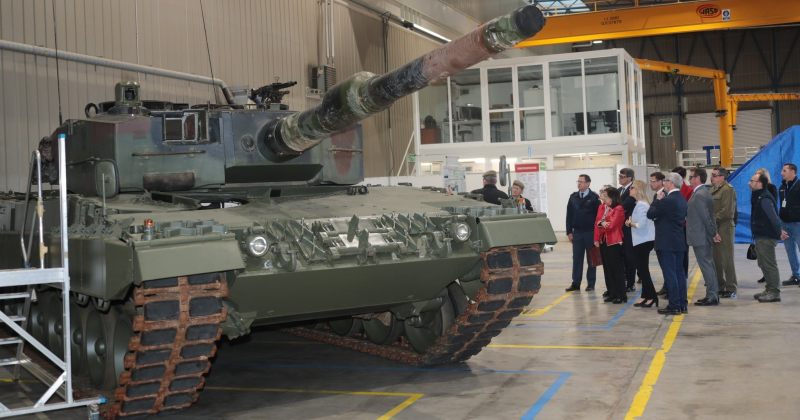 ესპანეთი უკრაინაში Leopard 2A4-ის ტიპის ტანკების პირველ პარტიას მომავალი კვირის ბოლომდე გაგზავნის