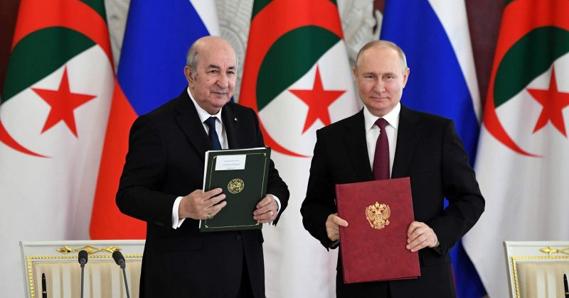 რუსეთმა და ალჟირმა სტრატეგიული პარტნიორობის დეკლარაციას ხელი მოაწერეს