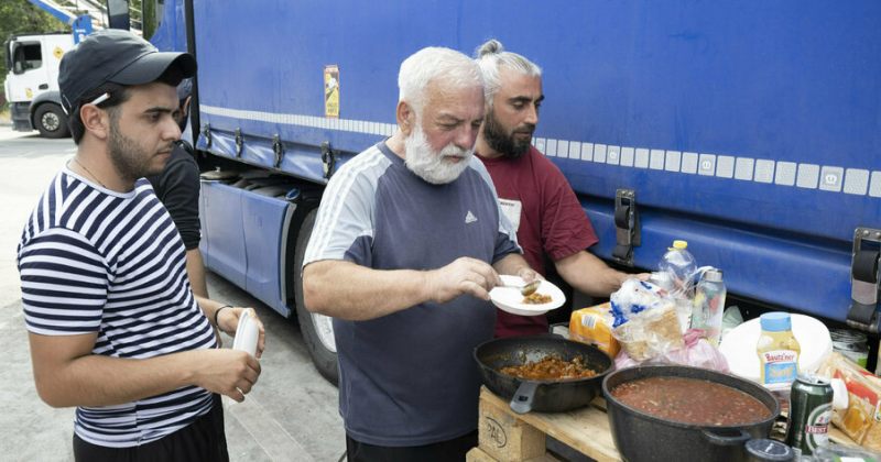 გერმანიაში ტრაილერის ქართველი მძღოლები გაიფიცნენ
