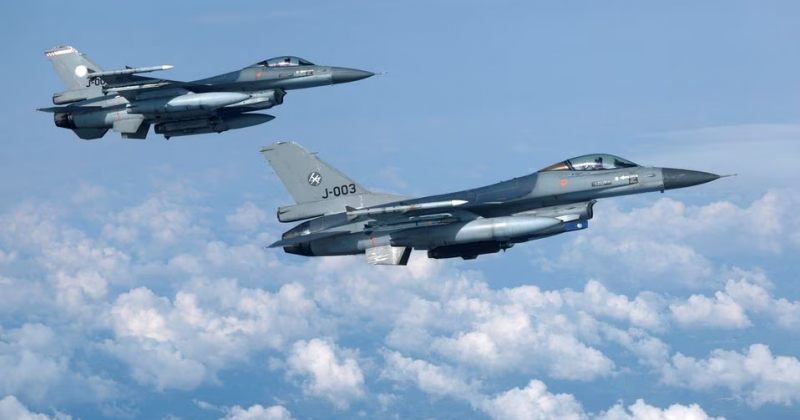 რუმინეთი და ნიდერლანდები უკრაინისთვის F-16 ტიპის თვითმფრინავების საწვრთნელ ცენტრს გახსნიან