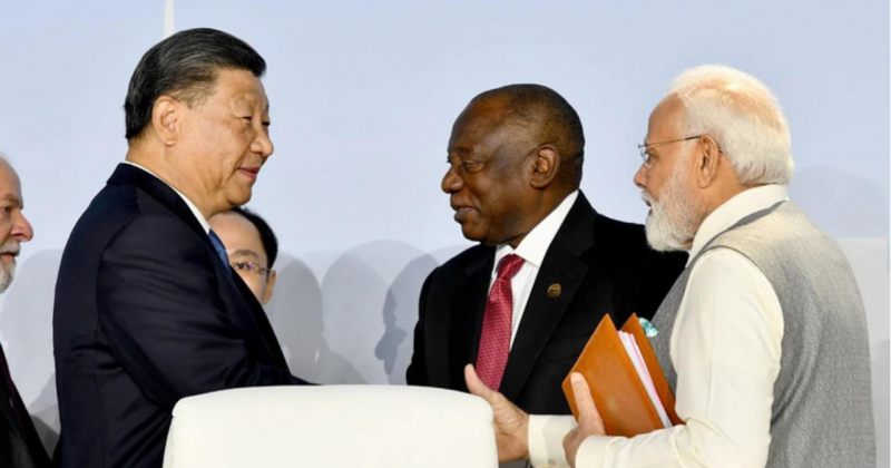 BRICS-ის სამიტის მიმდინარეობისას სი ძინფინგისა და ნარენდრა მოდის შეხვედრა გაიმართა