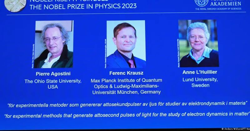 ნობელის პრემია ფიზიკაში მიიღეს მეცნიერებმა, რომლებიც ელექტრონების მოძრაობას იკვლევენ 