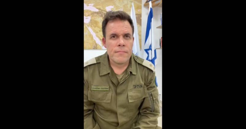 IDF-ის სპიკერი: ისრაელის სამხრეთით 100 000-მა რეზერვისტმა მოიყარა თავი
