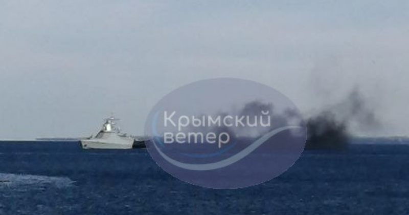 მედია: შავ ზღვაში რუსული სამხედრო ხომალდი დაზიანდა