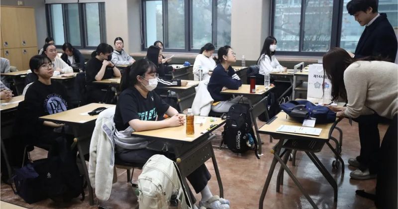 სამხრეთკორეელი სტუდენტები გამოცდის 90 წამით ადრე დასრულების გამო სასამართლოში ჩივიან