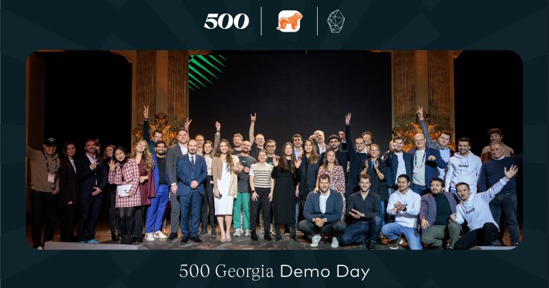 (რ) 500 Global-მა, საქართველოს ბანკმა და GITA-მ 500 Georgia-ს მეხუთე ნაკადის Demo Day-ს უმასპინძლეს