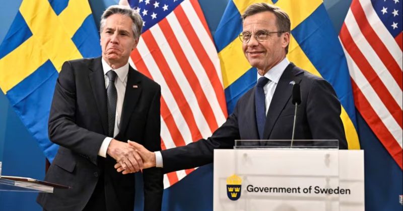 აშშ-მ და შვედეთმა თავდაცვის სფეროში თანამშრომლობის შეთანხმება გააფორმეს