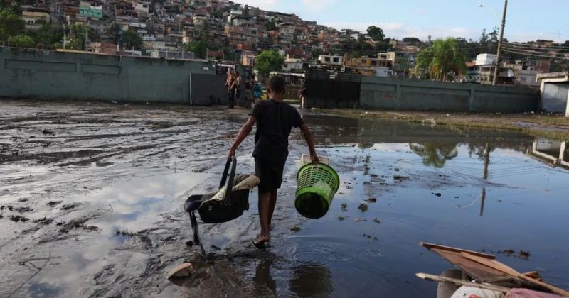 რიო დე ჟანეიროში წყალდიდობას, სულ მცირე, 11 ადამიანი ემსხვერპლა