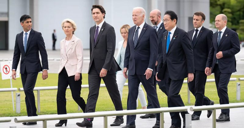 G7 პირობას დებს, რომ უკრაინაში ომის დასრულებამდე რუსეთის წინააღმდეგ სანქციებს გაამკაცრებენ