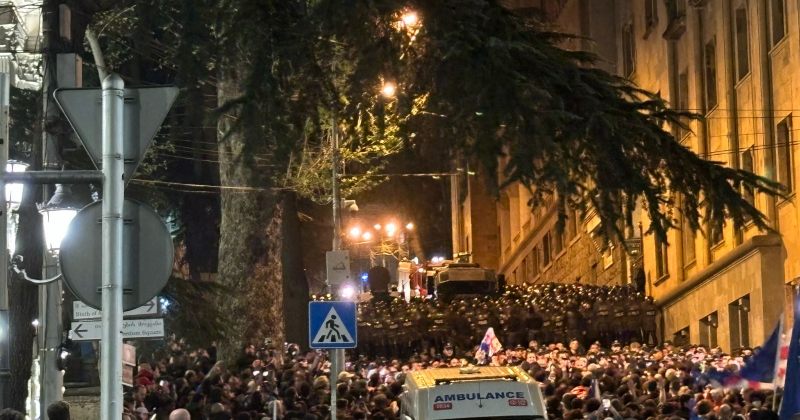 Amnesty International-ი თბილისში მიმდინარე აქციებზე: უნდა დადგეს პოლიციის პასუხისმგებლობა 
