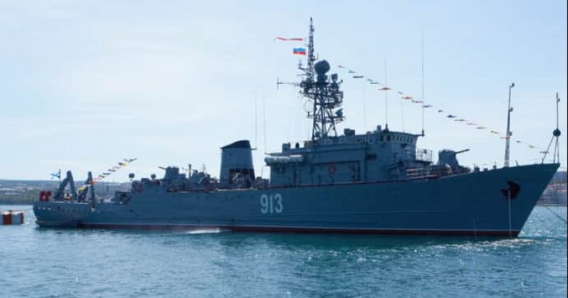 უკრაინა: გავანადგურეთ რუსული გამნაღმველი გემი "კოვროვეცი"