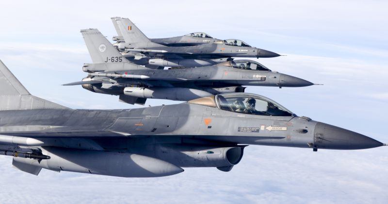 ბელგია უკრაინას ავიაგამანადგურებელ F-16-ს გადასცემს