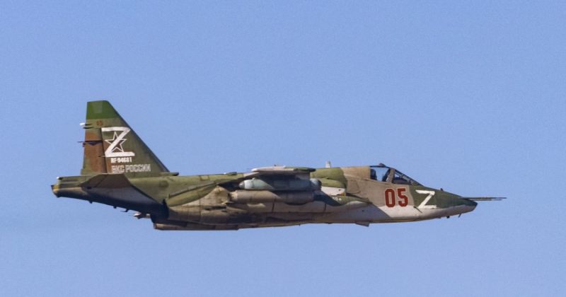უკრაინა: განადგურებულია რუსული მოიერიშე თვითმფრინავი CУ-25