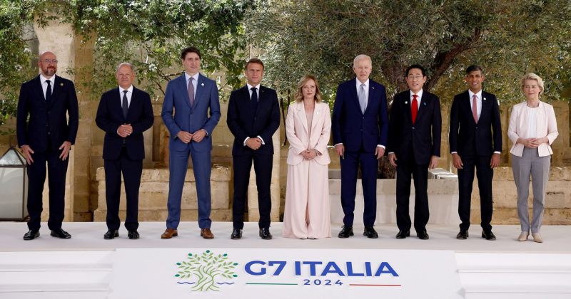G7-ის წევრები უკრაინას რუსეთის გაყინული აქტივებიდან 50 მილიარდ დოლარს გადასცემენ