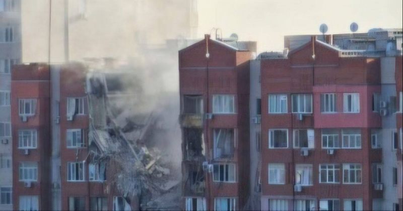რუსეთმა დნეპრში საცხოვრებელი სახლი დაბომბა, დაღუპულია 1 ადამიანი