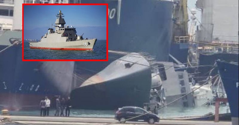 ირანის სამთავრობო მედია: ირანული სამხედრო გემი პორტში შეკეთებების დროს გადაყირავდა