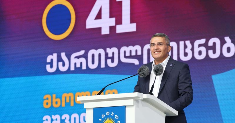 მდინარაძე: სიის შედგენისას პრინციპი უნდა აგვეღო - ადამიანური მომენტებიც არის, ბუნებრივია