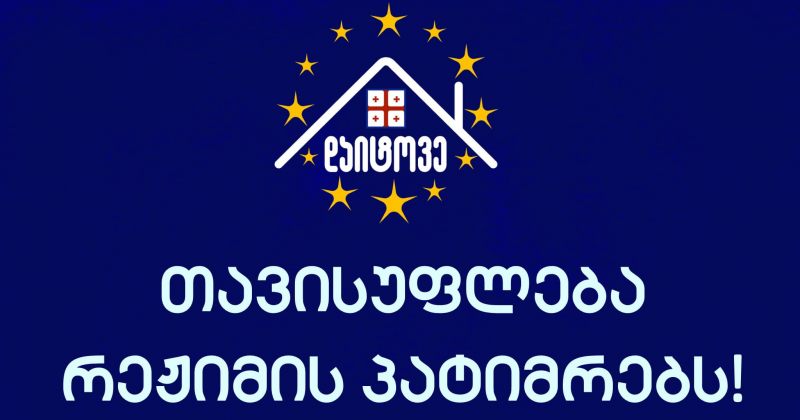 30 ნოემბერს, 16:00 საათზე "დაიტოვე" გლდანის იზოლატორამდე მსვლელობას გამართავს