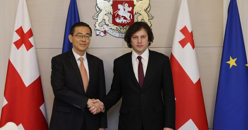 ისაუბრეს თანამშრომლობის განვითარების პოზიტიურ დინამიკაზე - კობახიძე ჩინეთის ელჩს შეხვდა
