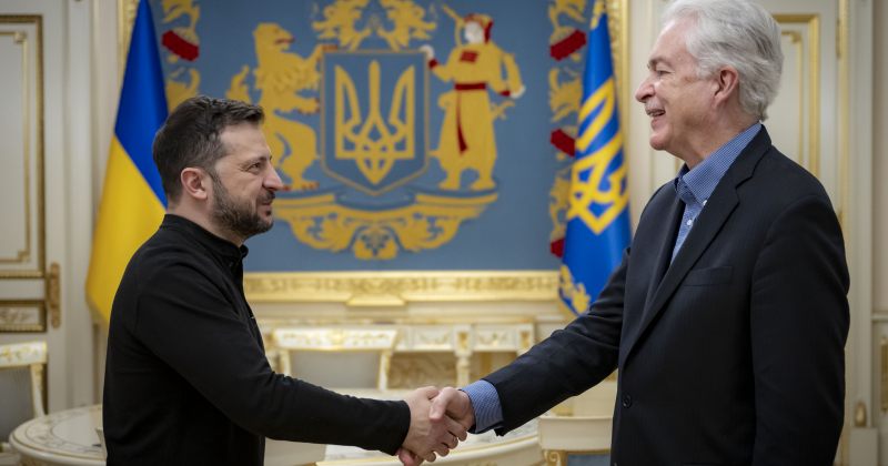 CIA-ის დირექტორი, უილიამ ბერნსი უკრაინას ბოლო ვიზიტით ეწვია
