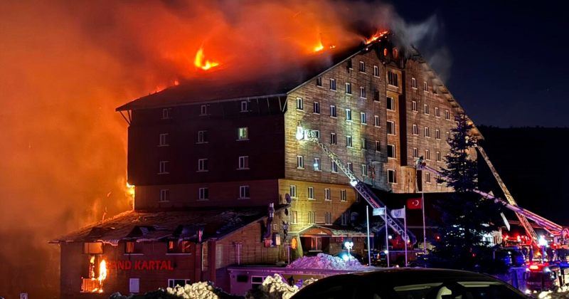 თურქეთში, სამთო კურორტზე გაჩენილი ხანძრის შედეგად დაღუპულთა რიცხვი 66-მდე გაიზარდა