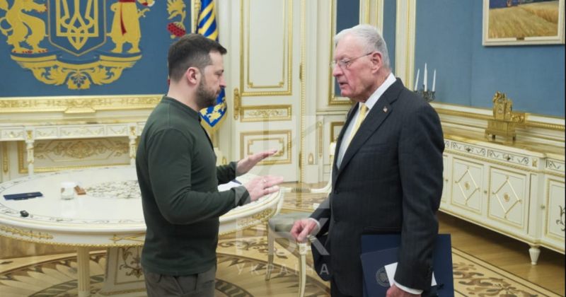 ზელენსკი: გენერალ კელოგთან შეხვედრამ იმედი აღმიდგინა