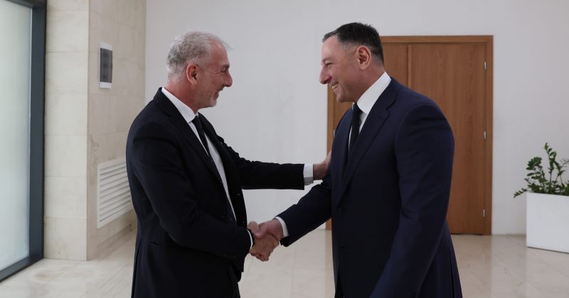გომელაური იტალიის ელჩს, მასიმილიანო დ’ანტუონოს შეხვდა