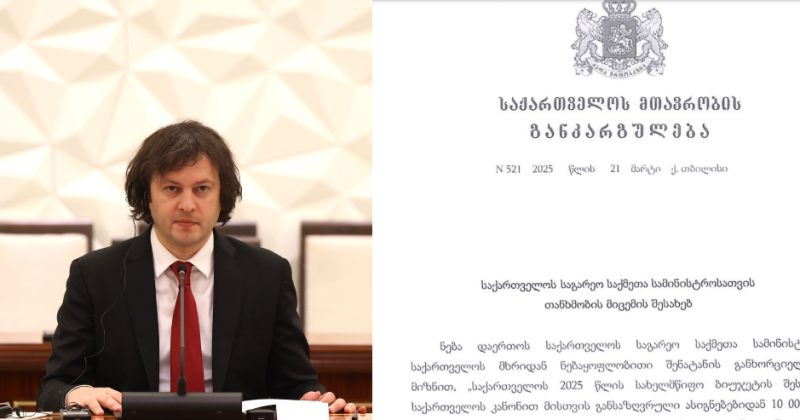  ივანიშვილის მთავრობა ყველაზე ნაკლდებად განვითარებულ ქვეყნებს $10 000-ით დაეხმარება