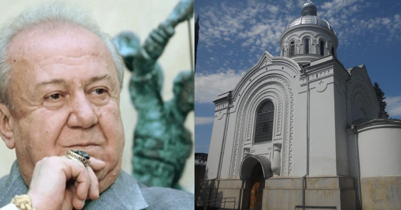 ზურაბ წერეთელი დიდუბის პანთეონში დაკრძალეს