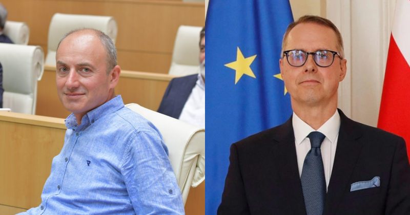 მაჭარაშვილი: გერმანიის ელჩი პირდაპირ ნაცმოძრაობის აქტივისტებში ჩაეწერა