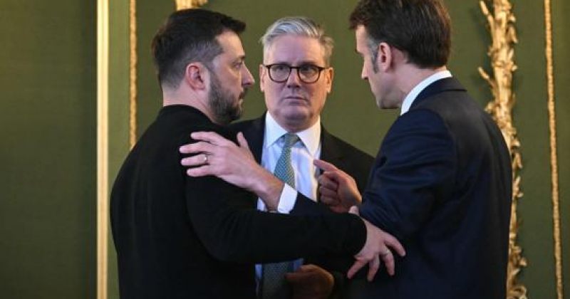 ზელენსკი რომში მაკრონს, მელონისა და სტარმერს შეხვდა