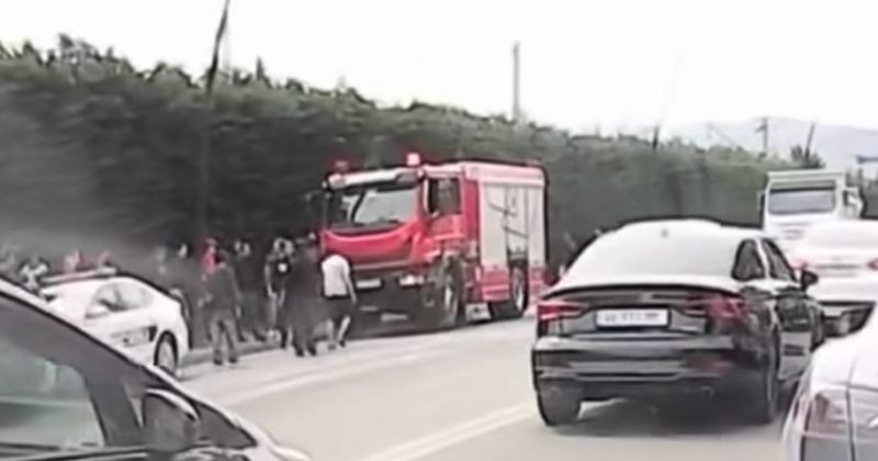 თბილისში, აეროპორტის გზაზე, მოტოციკლი ქვეითს დაეჯახა - ის ადგილზე გარდაიცვალა 