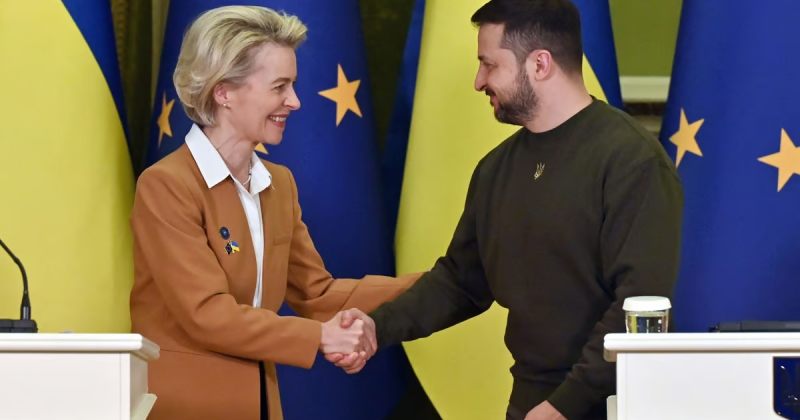 ფონ დერ ლაიენი ზელენსკის: მოლაპარაკებების მაგიდასთან ჩვენი მხარდაჭერის იმედი გქონდეთ