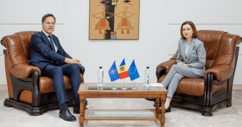NATO-ს გენერალური მდივანი, მარკ რუტე მოლდოვაში ოფიციალური ვიზიტით ჩავიდა
