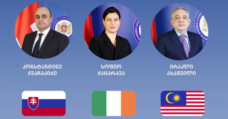 ირლანდიაში ელჩი სოფო ქაცარავა იქნება - ახალი ელჩები დაინიშნენ სლოვაკეთსა და მალაიზიაშიც
