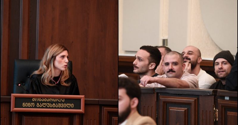 აქციების დროს დაკავებული 11 პირი მოსამართლე ნინო გალუსტაშვილმა პატიმრობაში დატოვა