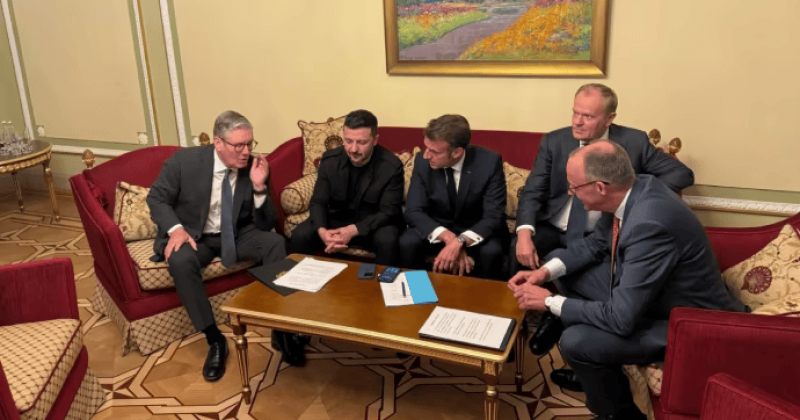 ზელენსკიმ და ოთხმა ევროპელმა ლიდერმა დონალდ ტრამპთან სატელეფონო საუბარი გამართეს