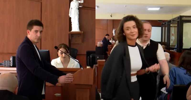 მოსამართლე სახელაშვილმა მზია ამაღლობელის პროცესიდან გადამღები ჯგუფი გააძევა