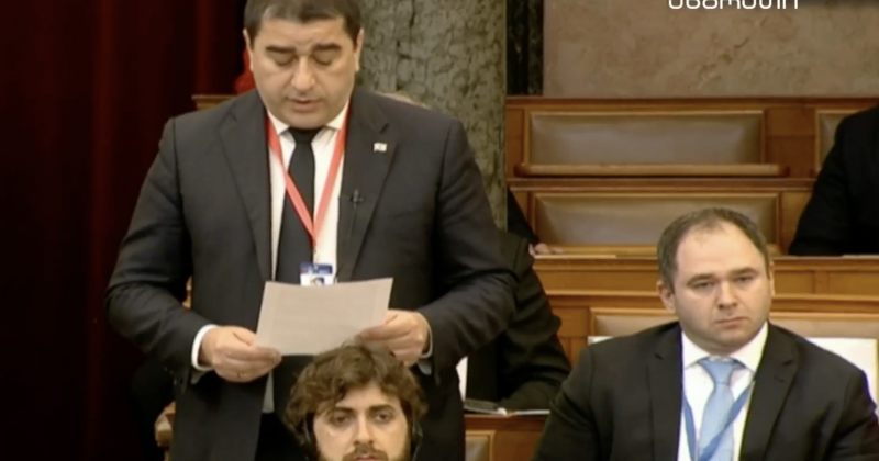 პაპუაშვილი: დემოკრატია გულისხმობს მსჯელობას და არა იძულებით თავს მოხვევას