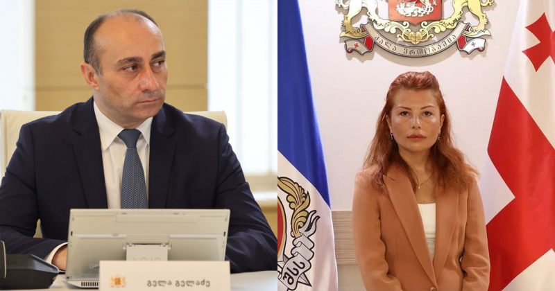 ივანიშვილის შს მინისტრის, გეკა გელაძის მოადგილედ მარიამ ტაბატაძე დაინიშნა