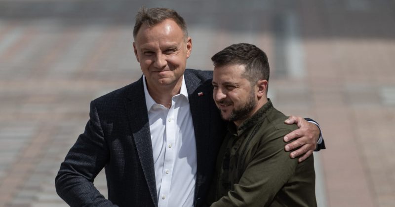 ზელენსკიმ დუდა თავისუფლების ორდენით დააჯილდოვა