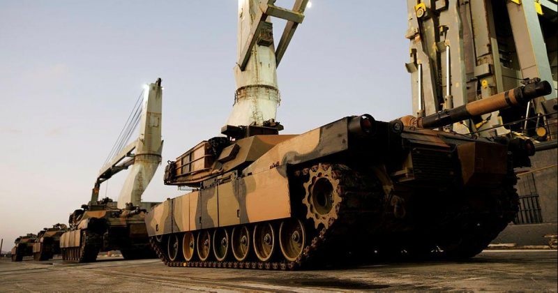 ავსტრალიის მიერ გაგზავნილი Abrams-ის ტანკების პირველი ნაწილი უკრაინაშია
