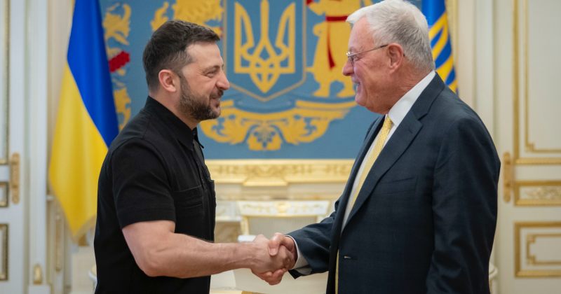 ზელენსკი: კელოგთან განვიხილეთ საჰაერო თავდაცვის გაძლიერება, ერთობლივი წარმოება, სანქციები