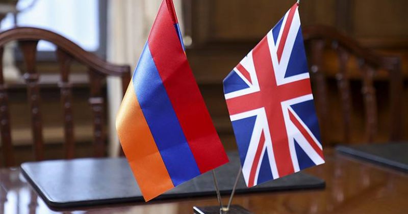 სომხეთი და ბრიტანეთი სტრატეგიული ურთიერთობის შეთანხმებას დადებენ